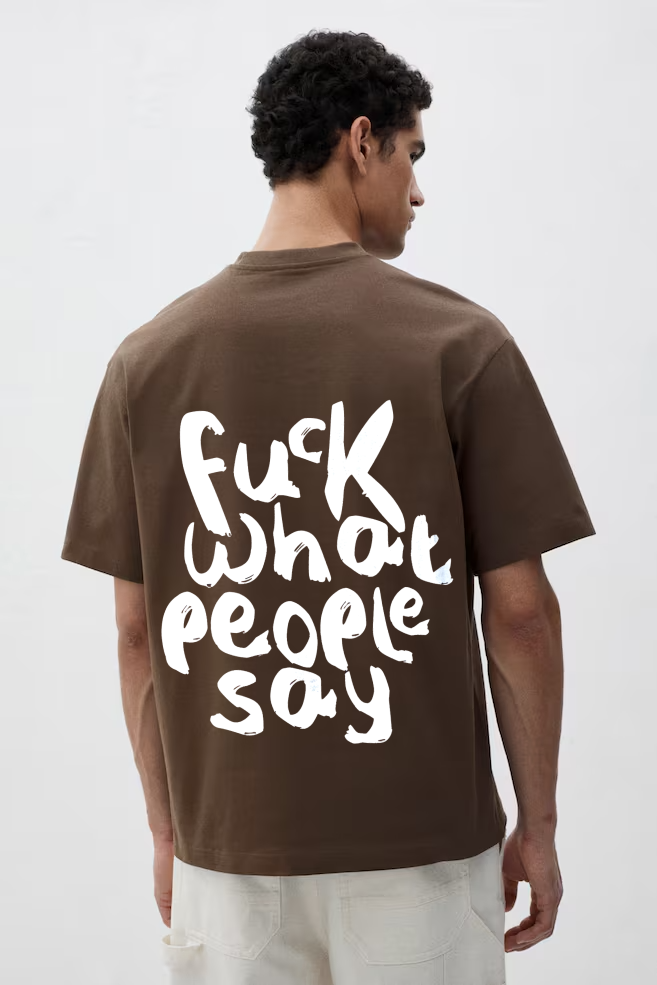 LOG KYA KAHENGE - MERAI ORIGINALS OVERSIZED FIT