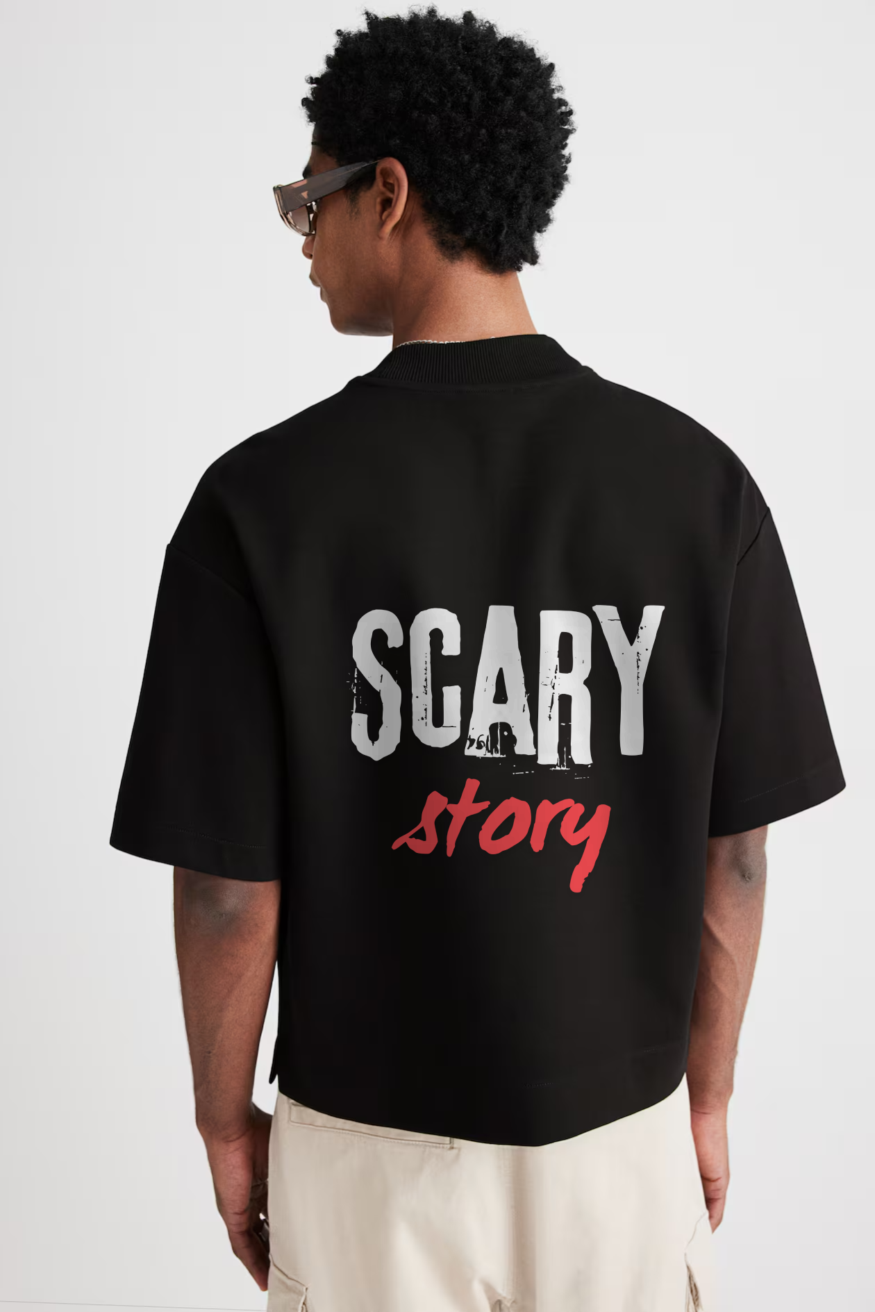 SCARY STORY - MERAI ORIJINALS OVERSIZED FIT T-SHIRT